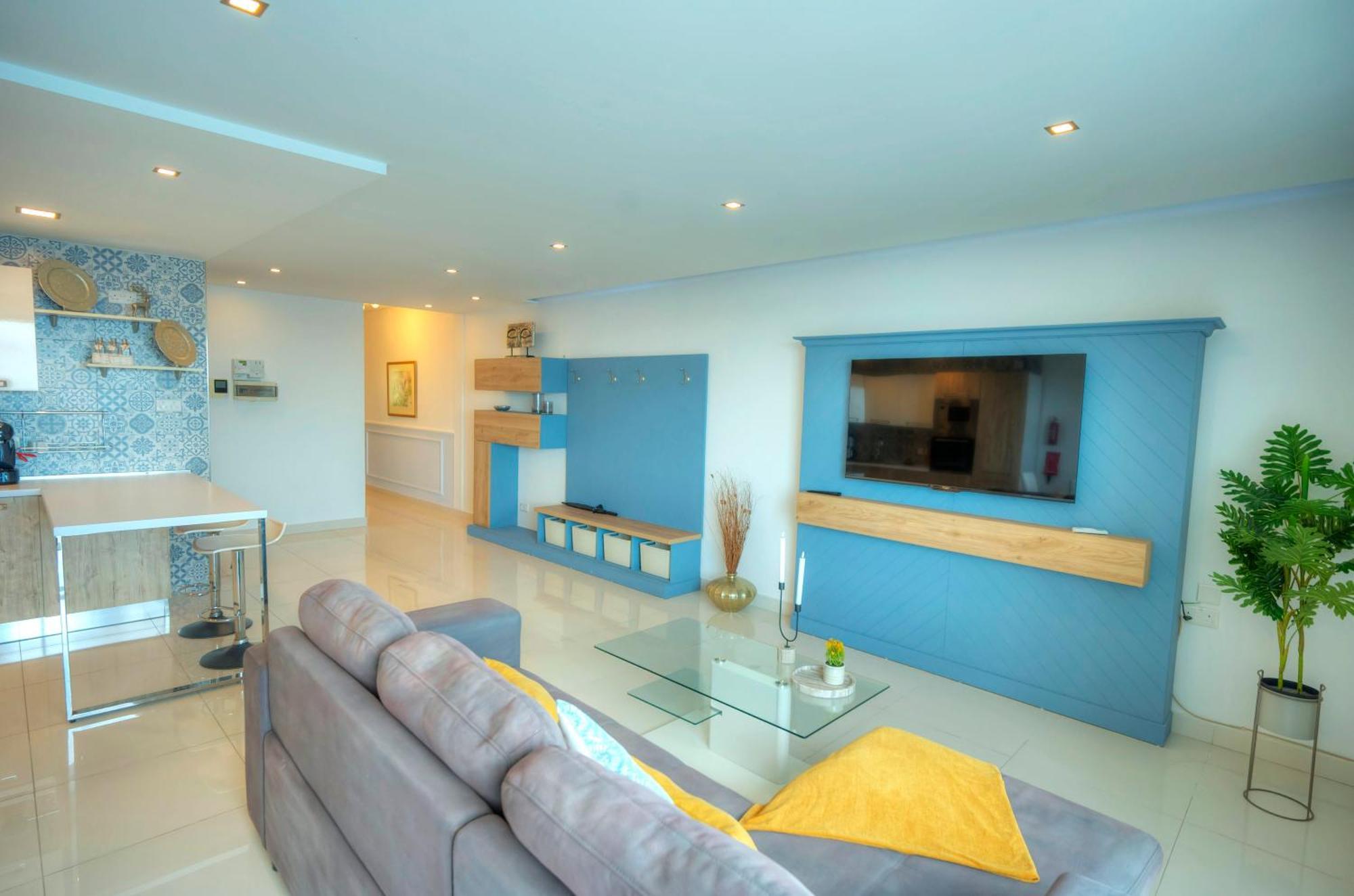 Modern, Large 3Bedroom, Spectacular Views Goslm-9 Sliema Kültér fotó