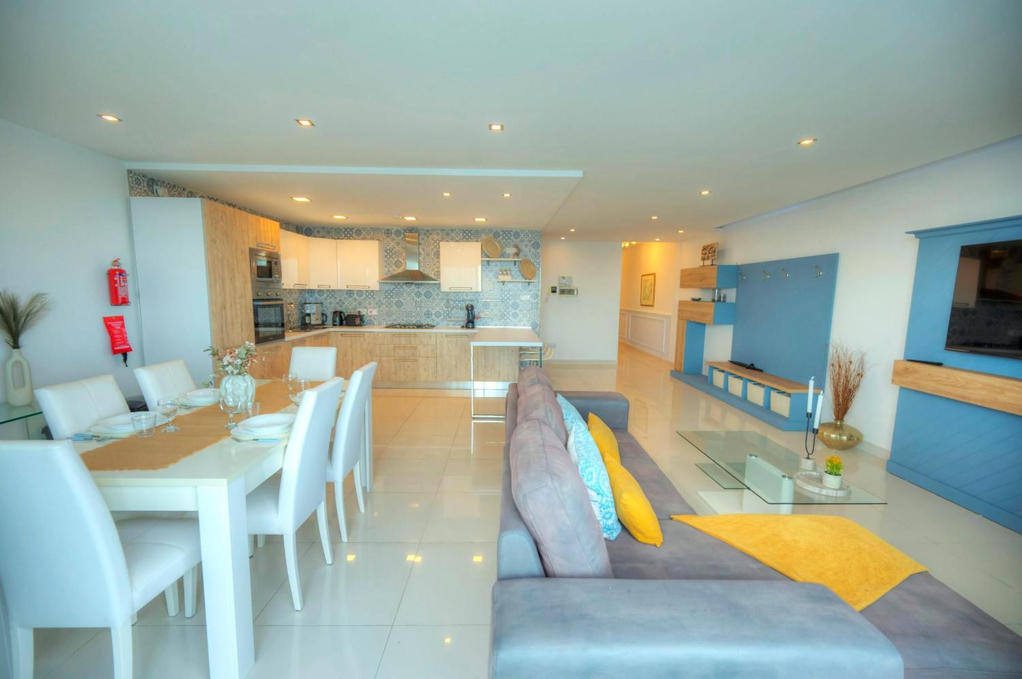 Modern, Large 3Bedroom, Spectacular Views Goslm-9 Sliema Kültér fotó